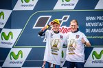 Brad Binder und Aki AJo