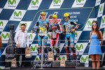 Alex Marquez, Sam Lowes und Franco Morbidelli 