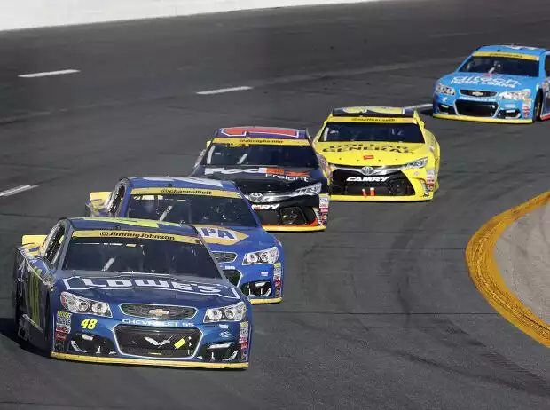 Jimmie Johnson, Chase Elliott Titel-Bild zur News: Jimmie Johnson, Chase Elliott