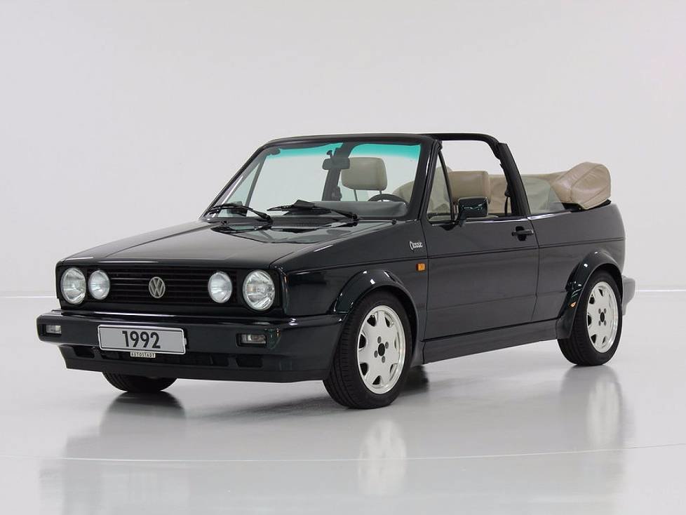 Volkswagen Golf 1 Cabriolet Classic Line (Baujahr 1992)