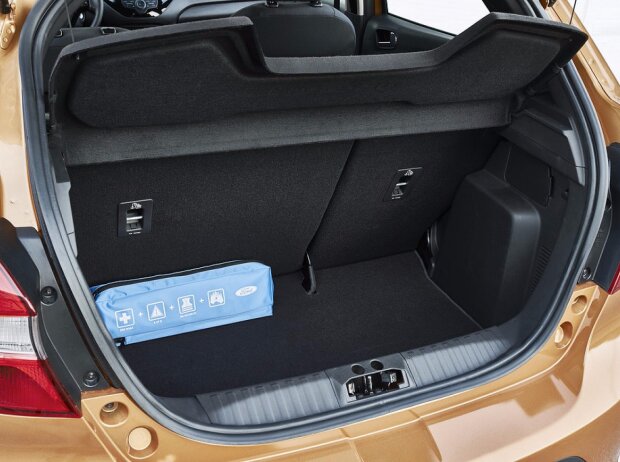 Kofferraum des Ford Ka+ Kofferraum des Ford Ka+