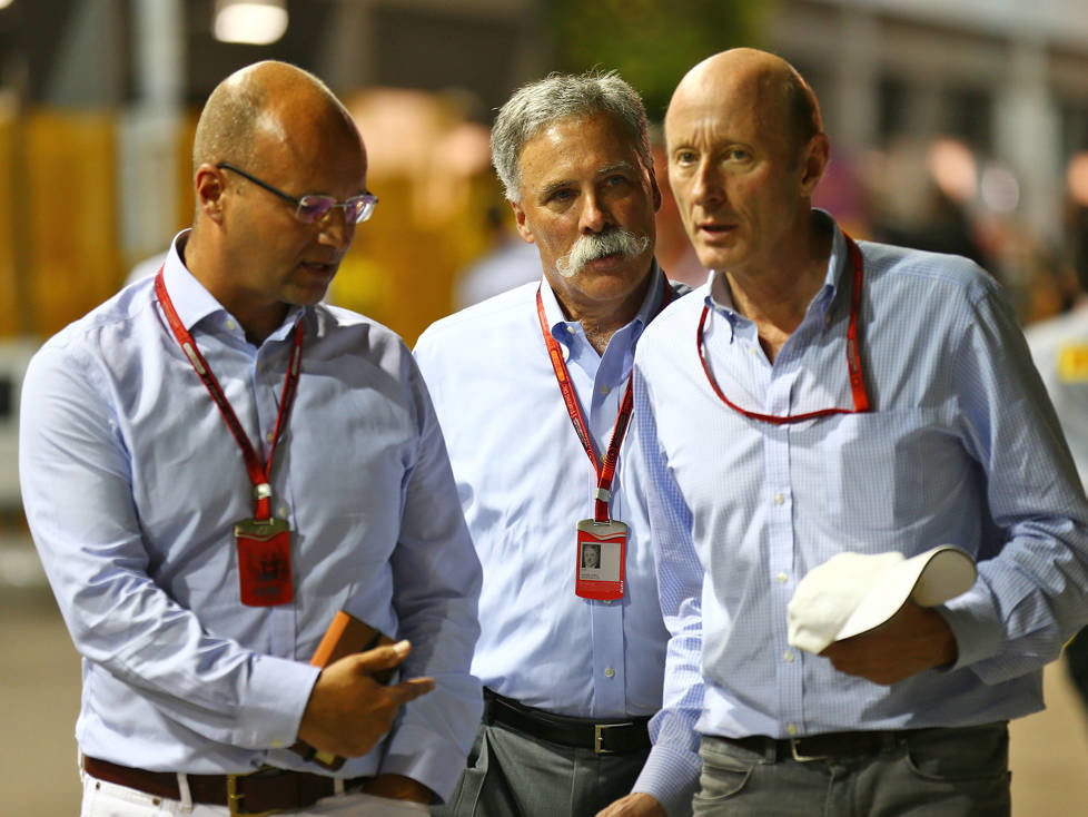 Chase Carey und Donald Mackenzie