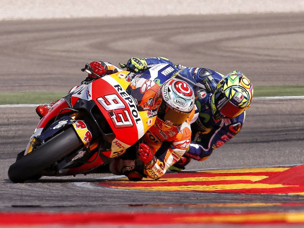 Marc Marquez, Valentino Rossi