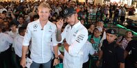 Bild zum Inhalt: Lewis Hamilton zweifelt: Hat sein Mercedes Zeug zum Titel?
