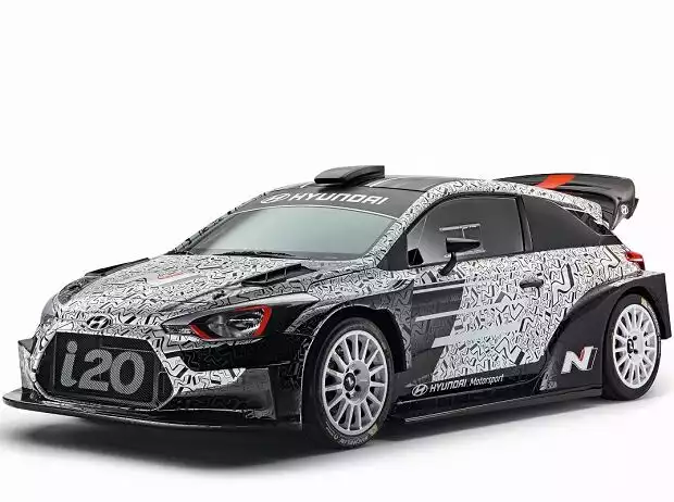Hyundai i20 WRC 2017 Titel-Bild zur News: Hyundai i20 WRC 2017