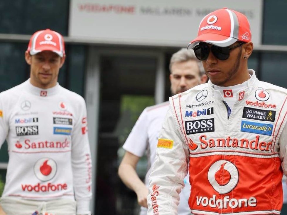 Jenson Button, Lewis Hamilton