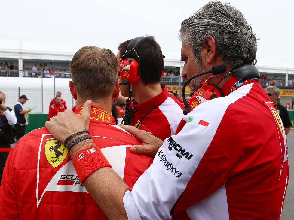 Sebastian Vettel, Maurizio Arrivabene