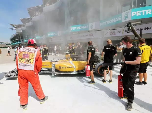 Kevin Magnussen, Feuer Titel-Bild zur News: Kevin Magnussen, Feuer