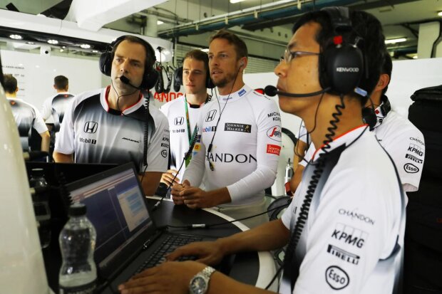 Stoffel Vandoorne Jenson Button McLaren McLaren Honda F1 ~Stoffel Vandoorne und Jenson Button (McLaren) ~ 