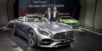 Bild zum Inhalt: Paris 2016: Mercedes-AMG GT Roadster in zweifacher Ausführung