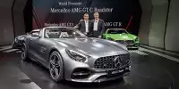 Bild zum Inhalt: Paris 2016: Mercedes-AMG GT Roadster in zweifacher Ausführung