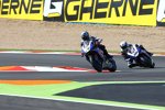 Alex Lowes vor  Sylvain Guintoli 