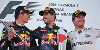 Bild zum Inhalt: Formel 1 Malaysia 2016: Drama um Hamilton, Red Bull gewinnt