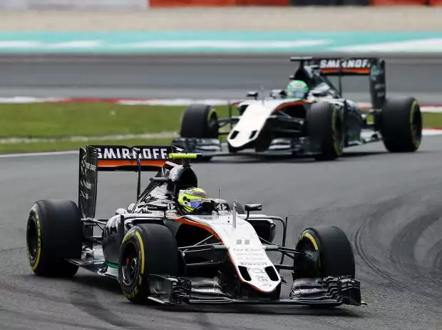 Sergio Perez, Nico Hülkenberg Titel-Bild zur News: Sergio Perez, Nico Hülkenberg