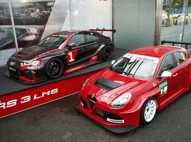 Titel-Bild zur News: Audi RS3 LMS, Alfa Romeo TCR