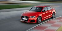 Bild zum Inhalt: Audi RS3 Limousine 2017: Europäer müssen länger warten
