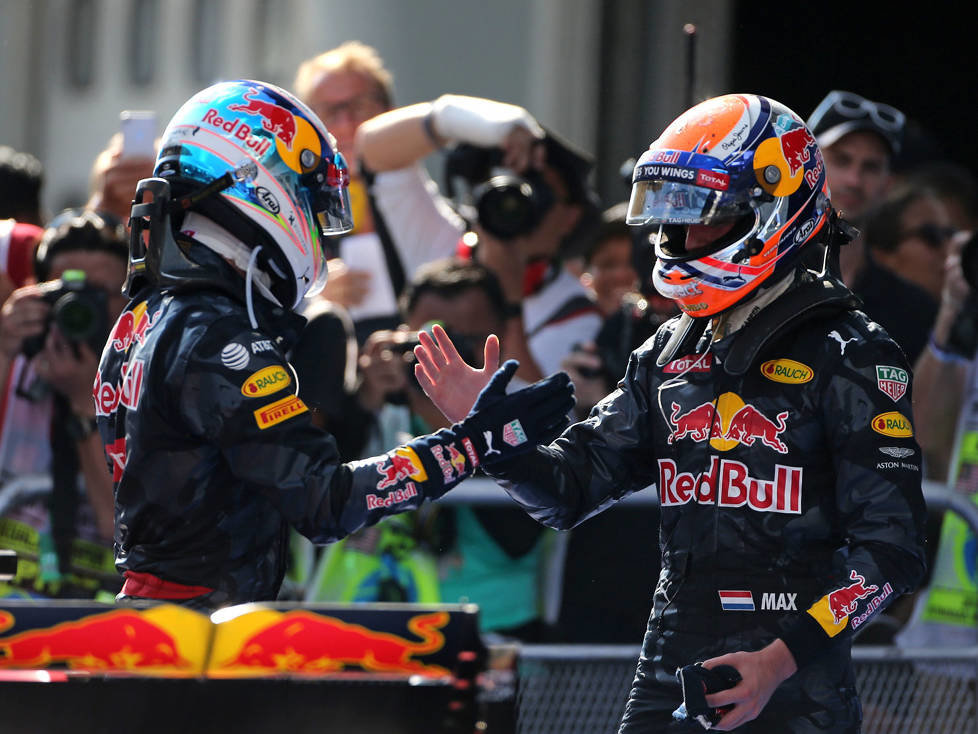 Max Verstappen, Daniel Ricciardo