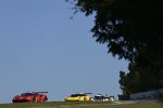 Giancarlo Fisichella, Toni Vilander und James Calado (AF Corse) 