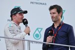 Nico Rosberg (Mercedes) und Mark Webber 