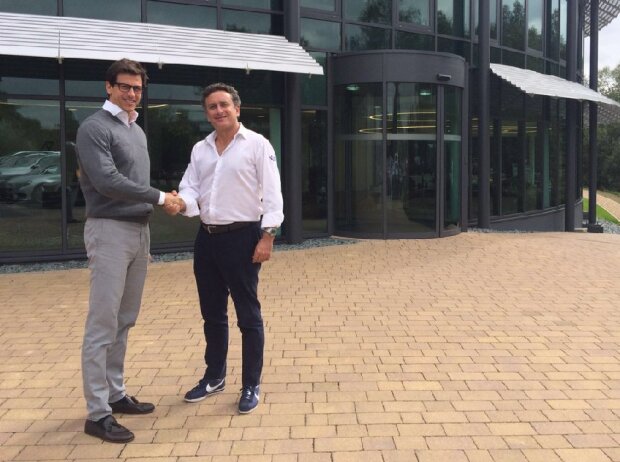 Toto Wolff und Alejandro Agag Toto Wolff und Alejandro Agag