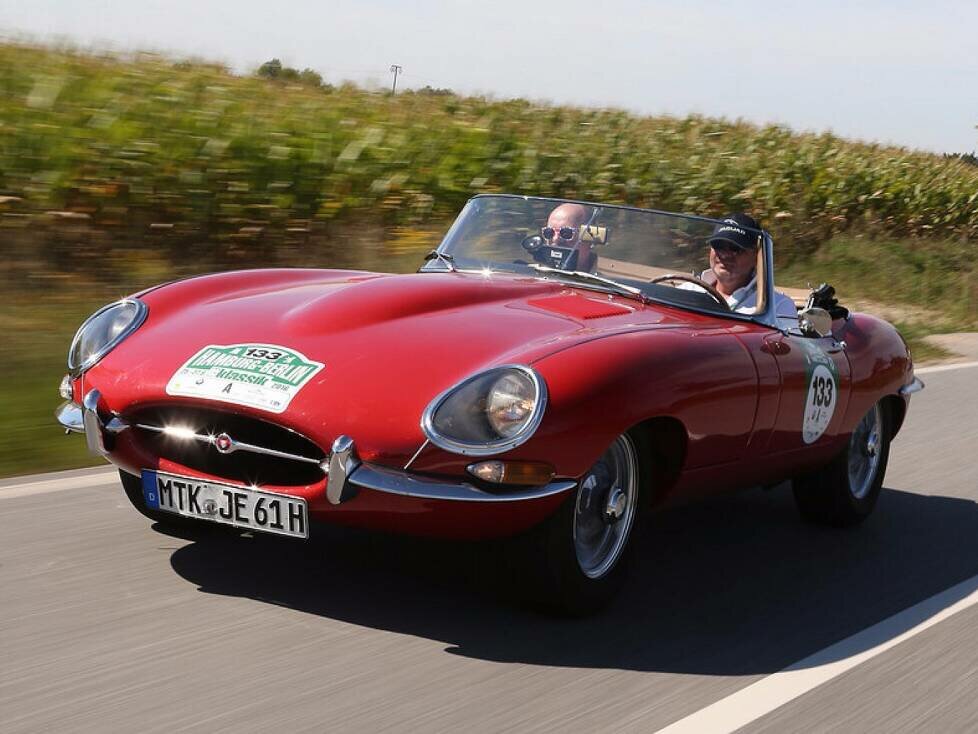 Hamburg-Berlin-Klassik 2016: Jaguar E-Type (1961)