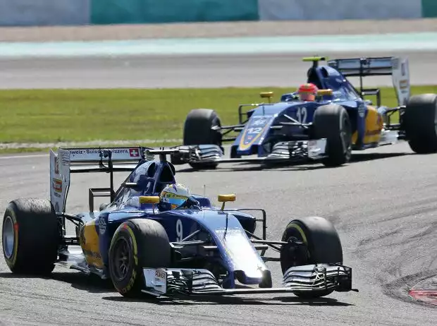 Titel-Bild zur News: Marcus Ericsson, Felipe Nasr