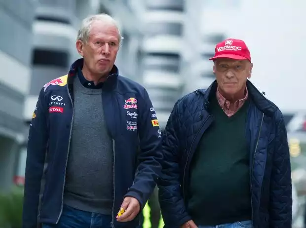 Helmut Marko, Niki Lauda Titel-Bild zur News: Helmut Marko, Niki Lauda