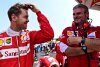 Bild zum Inhalt: Sebastian Vettel dementiert Spannungen mit Ferrari-Teamchef