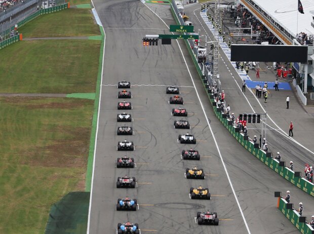 Rennstart in Hockenheim Rennstart in Hockenheim