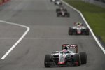 Romain Grosjean (Haas) und Esteban Gutierrez (Haas) 