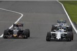 Carlos Sainz (Toro Rosso), Felipe Massa (Williams) und Valtteri Bottas (Williams) 