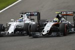 Sergio Perez (Force India) und Felipe Massa (Williams) 
