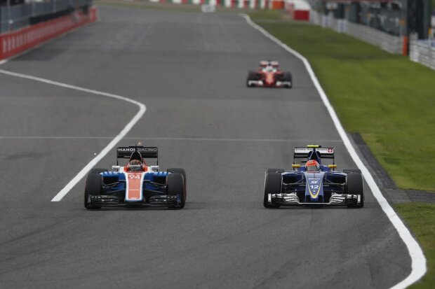 Pascal Wehrlein Felipe Nasr Ferrari Scuderia Ferrari F1Manor Manor Racing F1Sauber Sauber F1 Team F1 ~Pascal Wehrlein (Manor) und Felipe Nasr (Sauber) ~ 