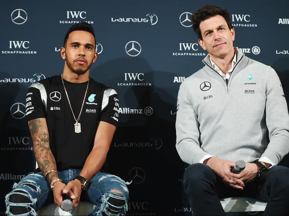 Lewis Hamilton, Toto Wolff