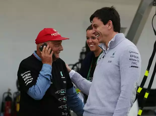 Niki Lauda, Toto Wolff Titel-Bild zur News: Niki Lauda, Toto Wolff