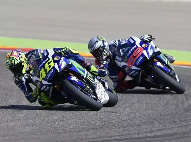 Jorge Lorenzo, Valentino Rossi Titel-Bild zur News: Jorge Lorenzo, Valentino Rossi