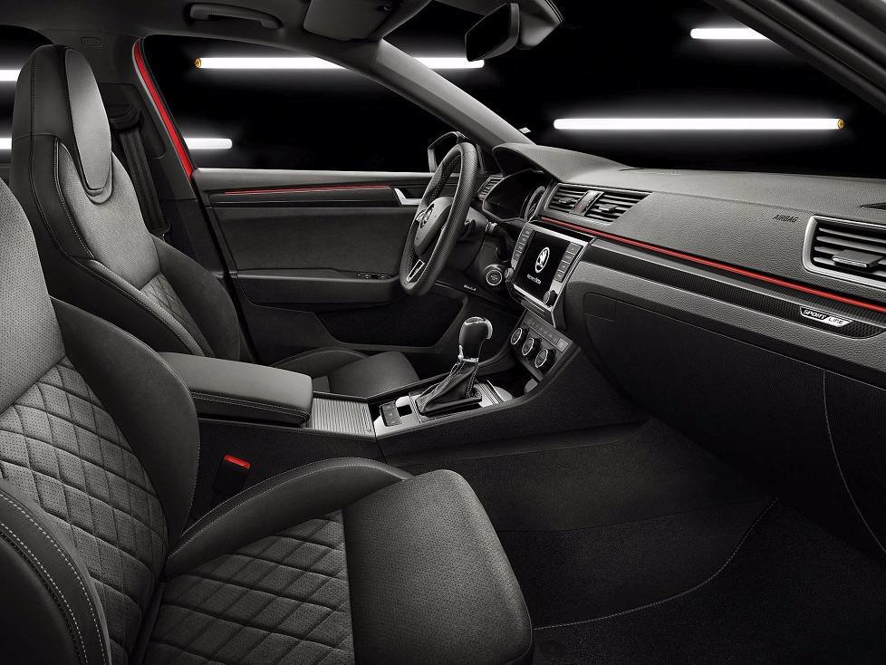 Innenraum des Skoda Superb Sportline Combi