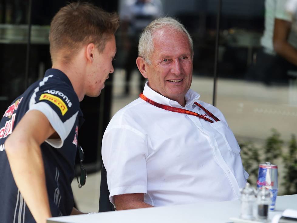 Daniil Kwjat, Helmut Marko