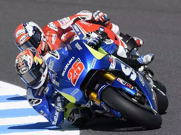 Maverick Vinales, Andrea Dovizioso Titel-Bild zur News: Maverick Vinales, Andrea Dovizioso