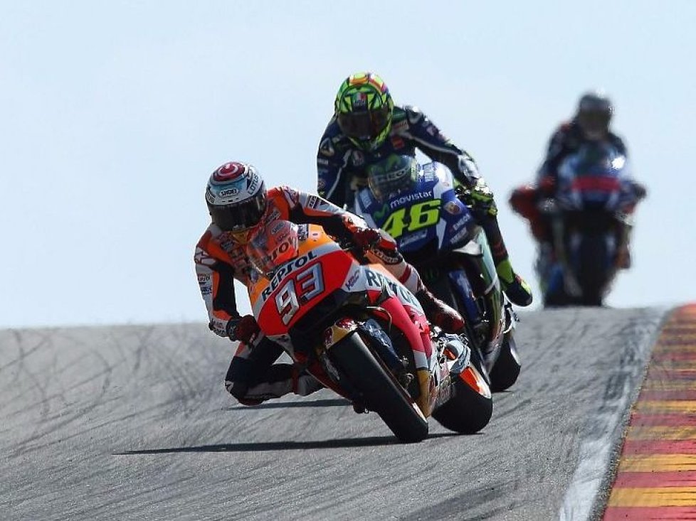Marc Marquez, Valentino Rossi