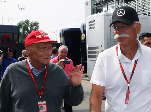 Niki Lauda, Dieter Zetsche Titel-Bild zur News: Niki Lauda, Dieter Zetsche
