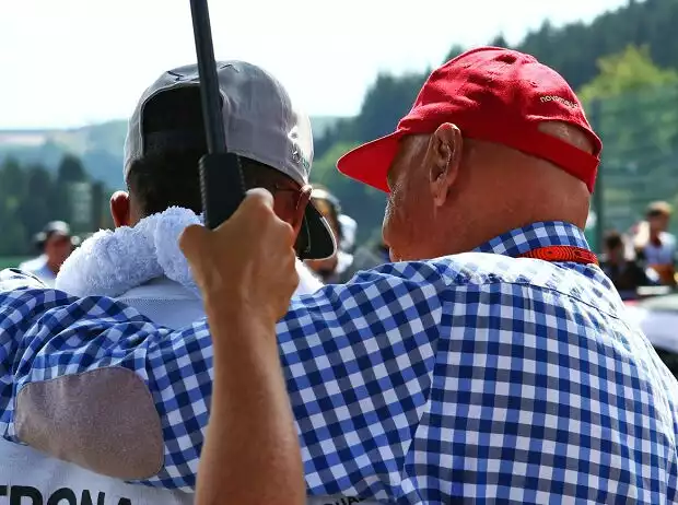 Lewis Hamilton, Niki Lauda Titel-Bild zur News: Lewis Hamilton, Niki Lauda