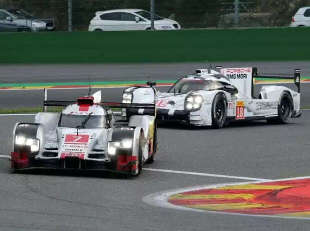Audi R18 e-tron quattro, Porsche 919 Hybrid Titel-Bild zur News: Audi R18 e-tron quattro, Porsche 919 Hybrid