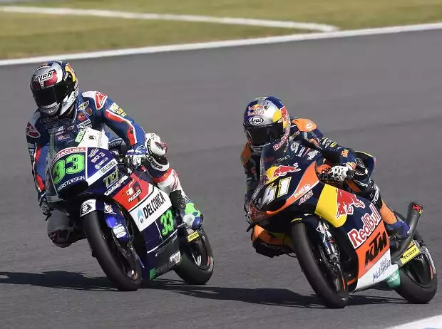 Enea Bastianini, Brad Binder Titel-Bild zur News: Enea Bastianini, Brad Binder