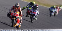 Bild zum Inhalt: MotoGP Motegi 2016: Marquez ist Weltmeister, Rossi stürzt