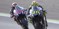 Bild zum Inhalt: Sturz-Desaster bei Yamaha: Rossi und Lorenzo geben Fehler zu