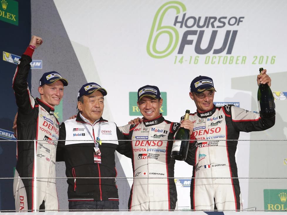 Stephane Sarrazin, Kamui Kobayashi, Mike Conway