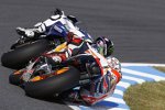 Marc Marquez hinter Jorge Lorenzo