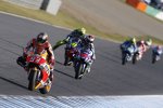 Marc Marquez vor Jorge Lorenzo und Valentino Rossi 