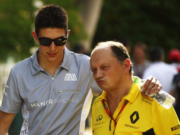 Esteban Ocon, Frederic Vasseur